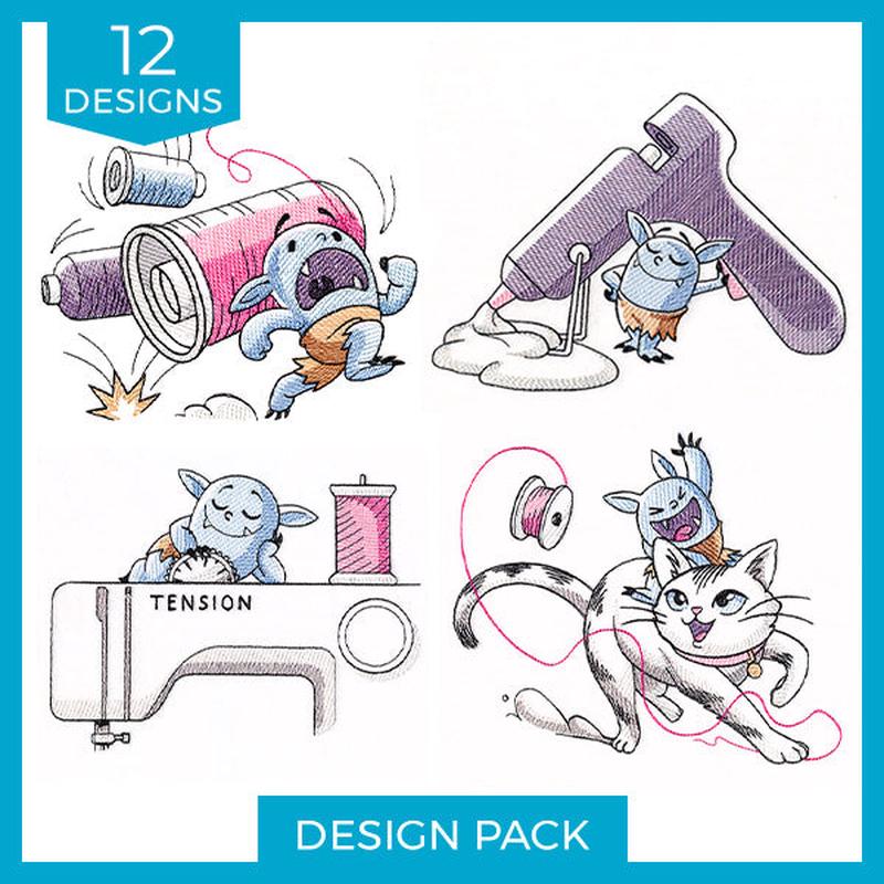 A Bobblins of the Month Design Pack