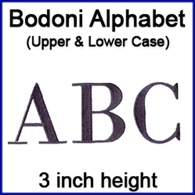 A Bodoni Alphabet Design Pack