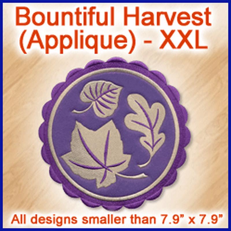 A Bountiful Harvest (Applique) Design Pack