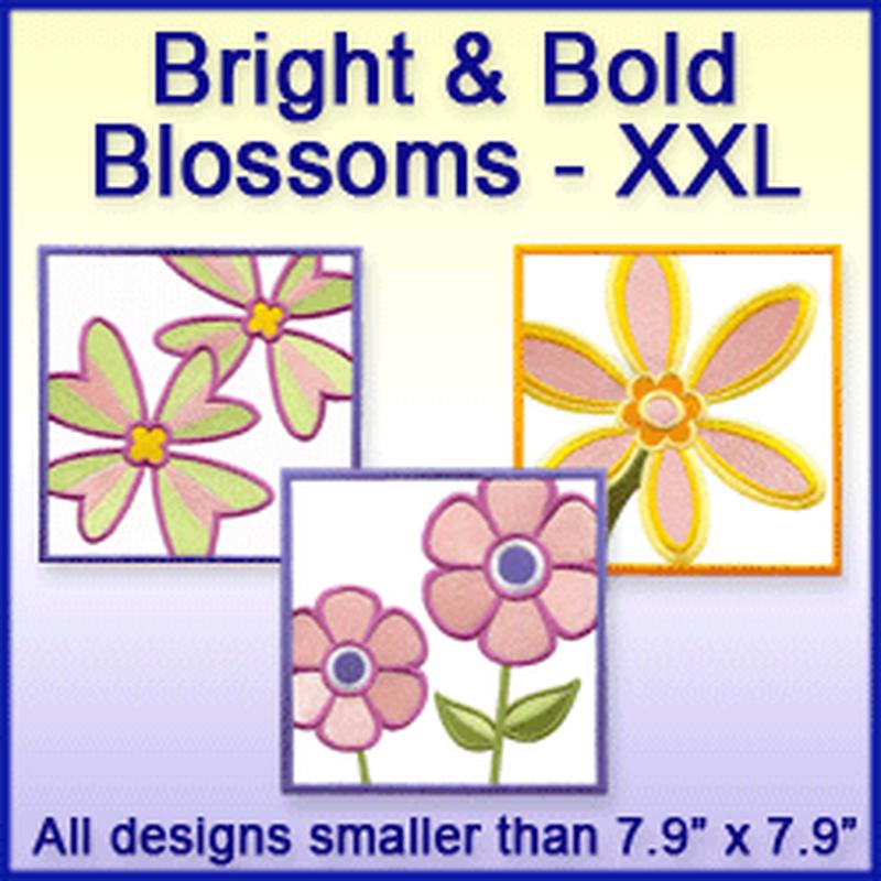 A Bright & Bold Blossoms Design Pack