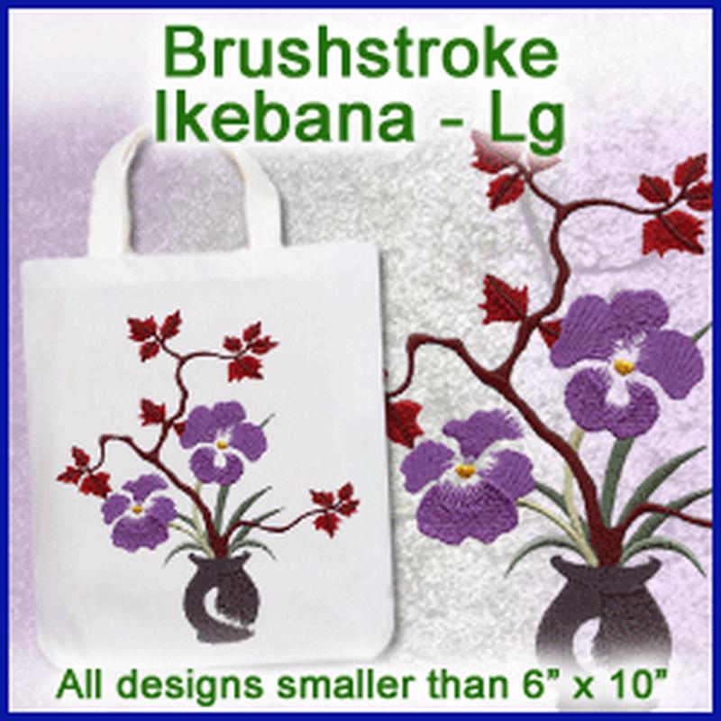 A Brushstroke Ikebana Design Pack