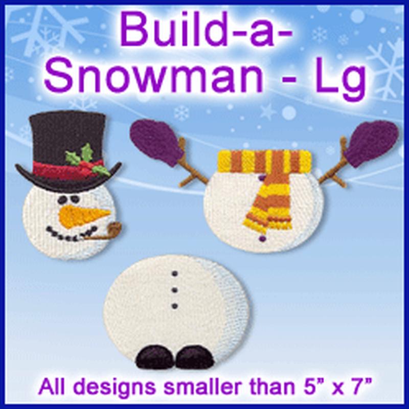 A Build-a-Snowman Design Pack