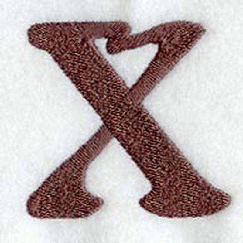 Arnold Lower Case Letter x (3 Inch)