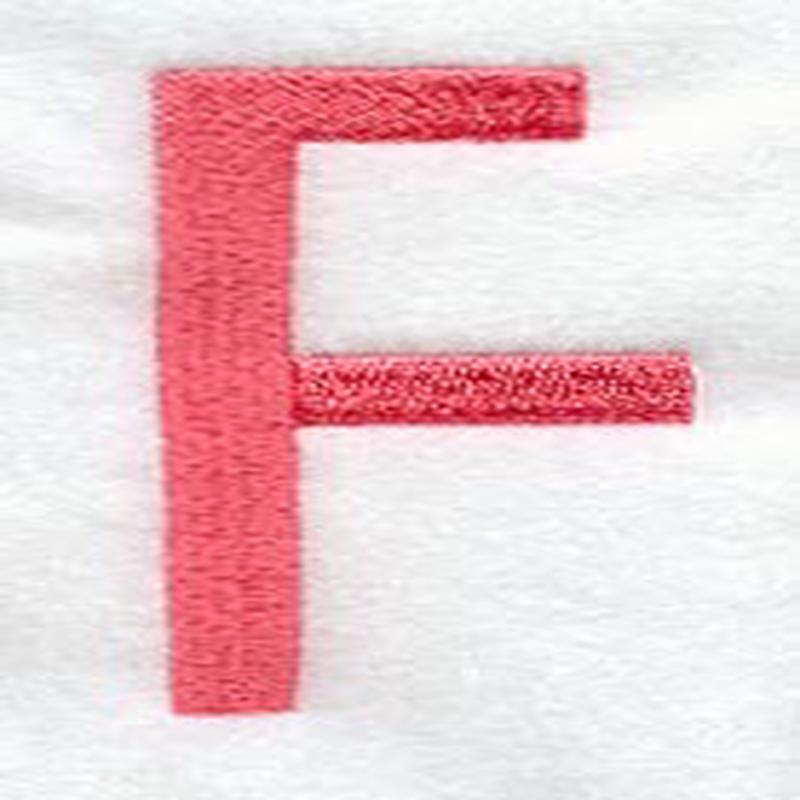 Art Block Letter F (3 Inch)