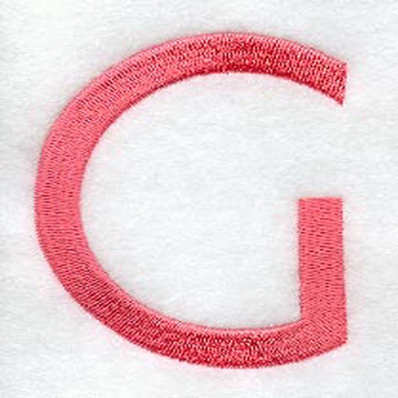 Art Block Letter G (3 Inch)