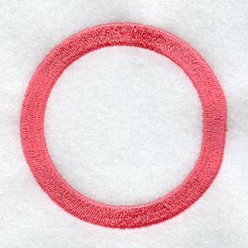 Art Block Letter O (3 Inch)