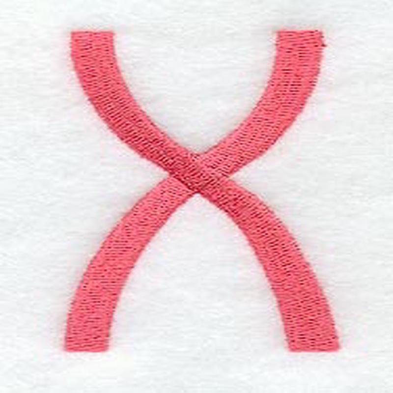 Art Block Letter X (3 Inch)