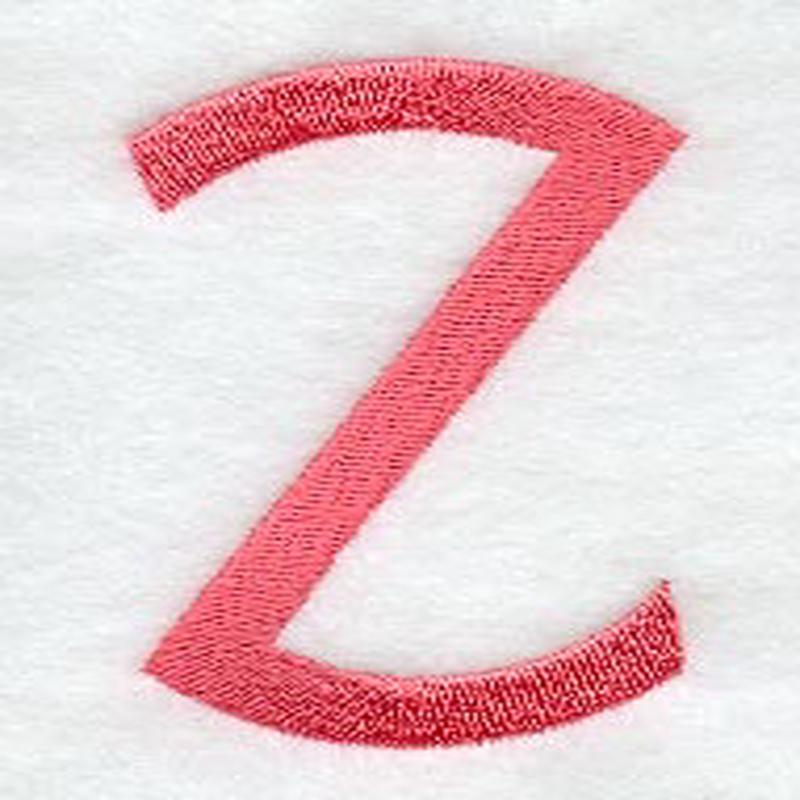 Art Block Letter Z (3 Inch)