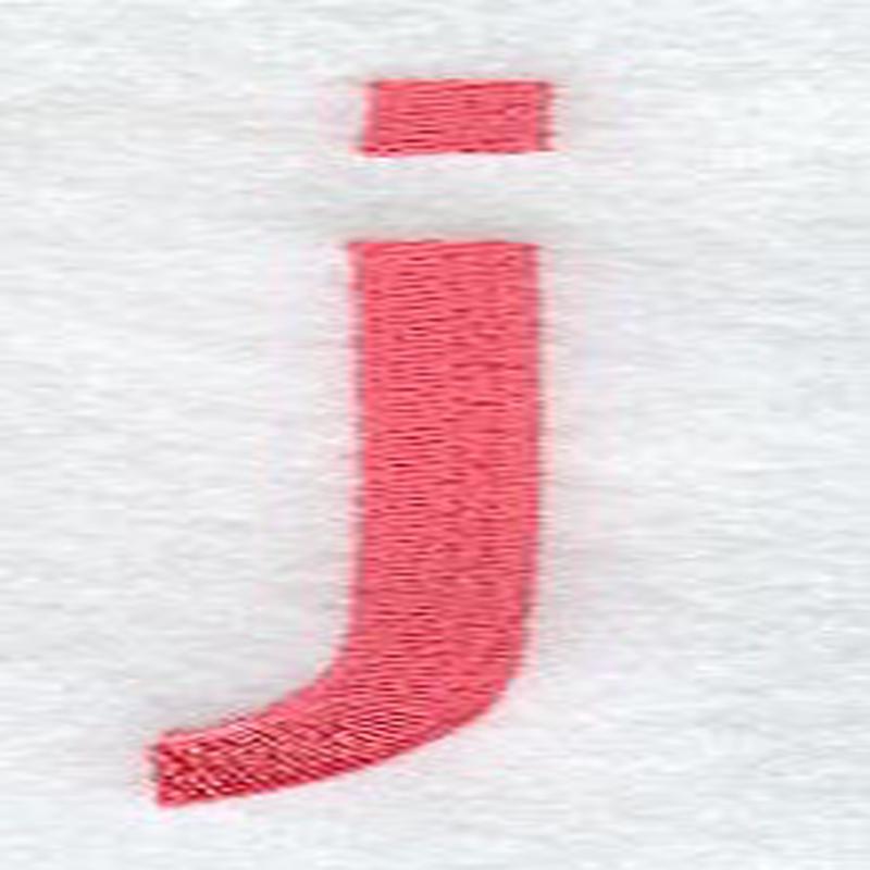 Art Block Lower Case Letter j (3 Inch)