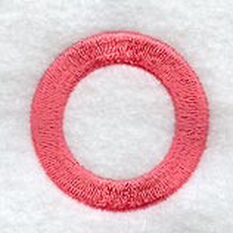 Art Block Lower Case Letter o (3 Inch)