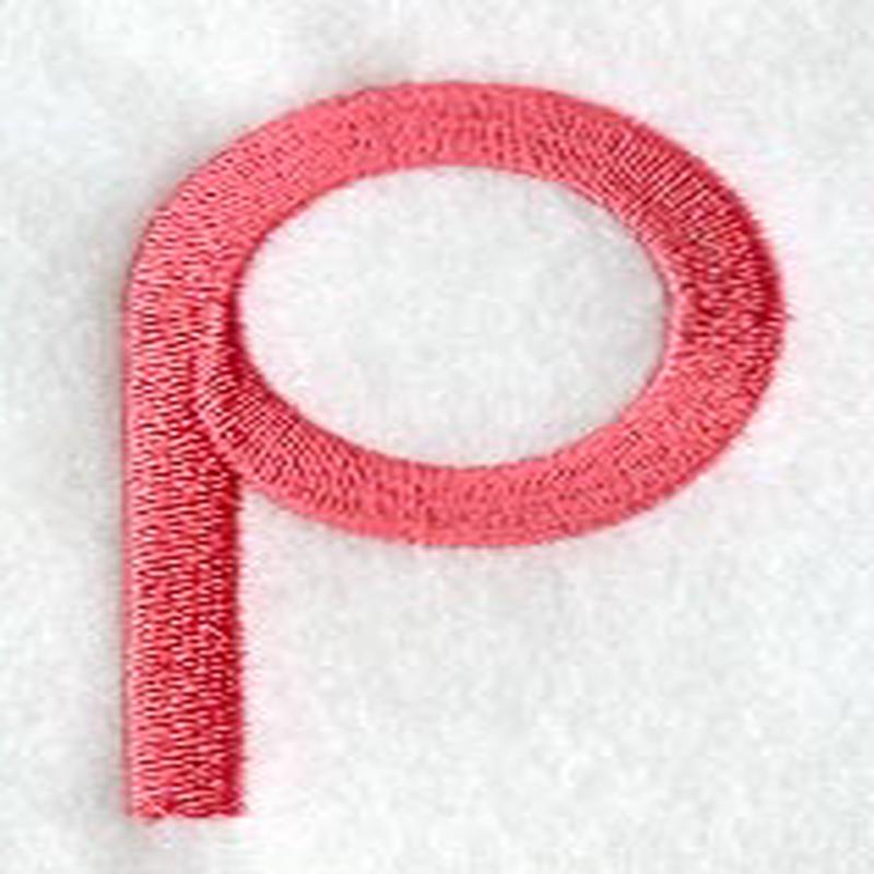 Art Block Lower Case Letter p (3 Inch)