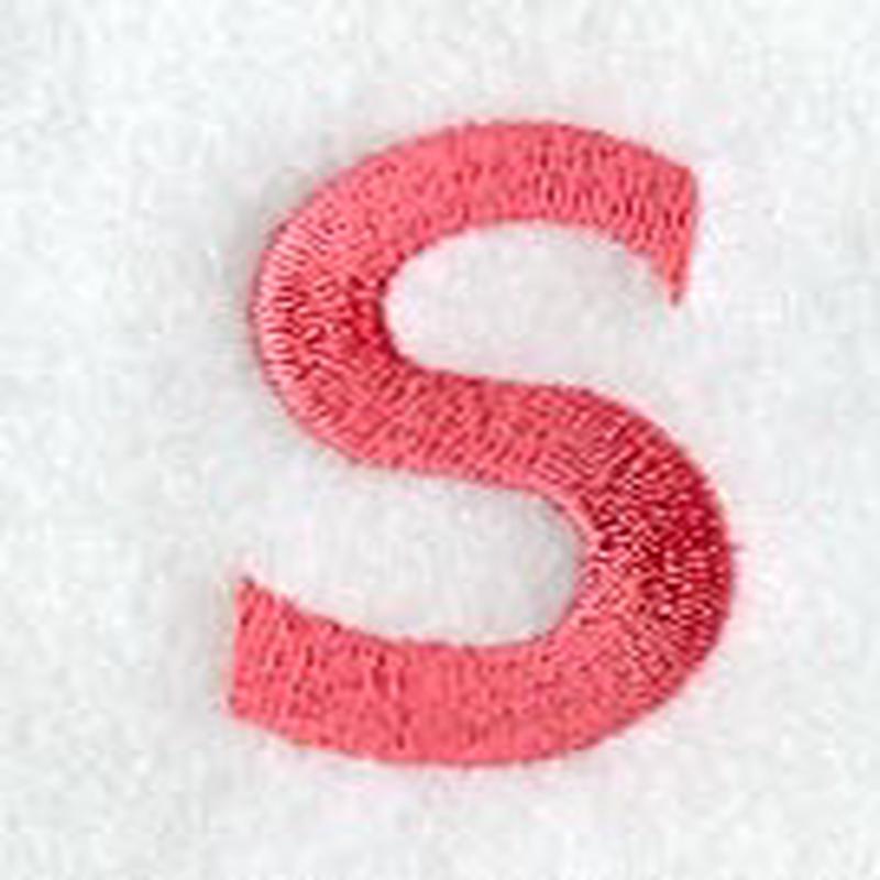 Art Block Lower Case Letter s (3 Inch)