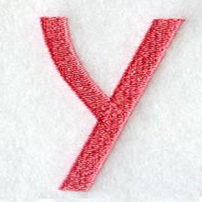 Art Block Lower Case Letter y (3 Inch)