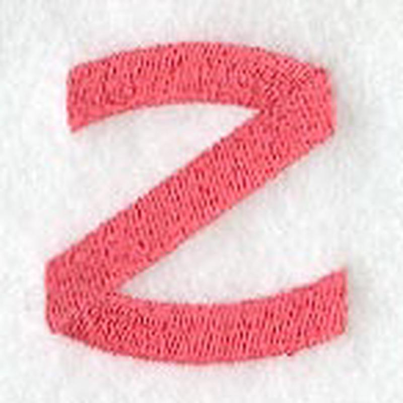 Art Block Lower Case Letter z (3 Inch)