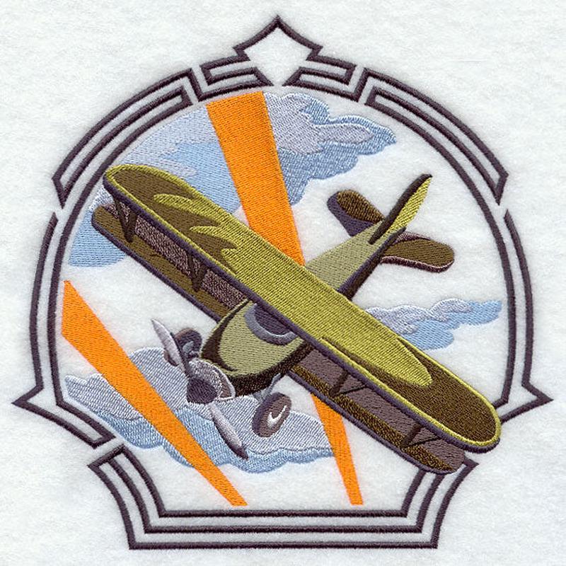 Art Deco Airplane 2