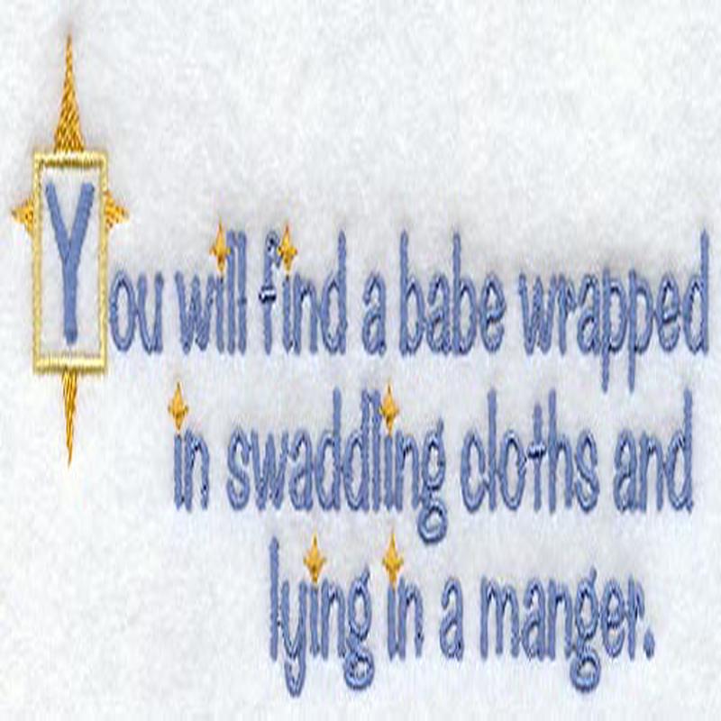 A Babe in Swaddling Cloths (Luke 2:12)