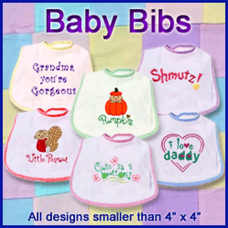 A Baby Bibs Design Pack