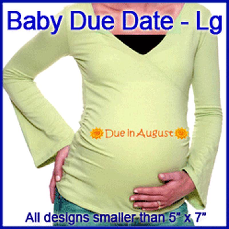 A Baby Due Date Design Pack