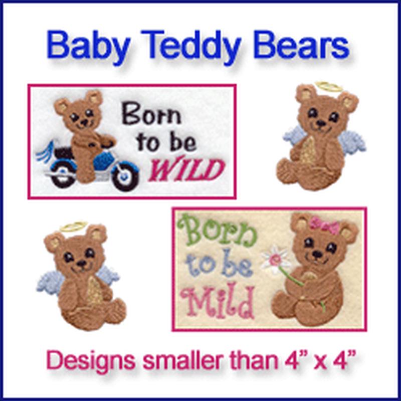 A Baby Teddy Bear Design Pack