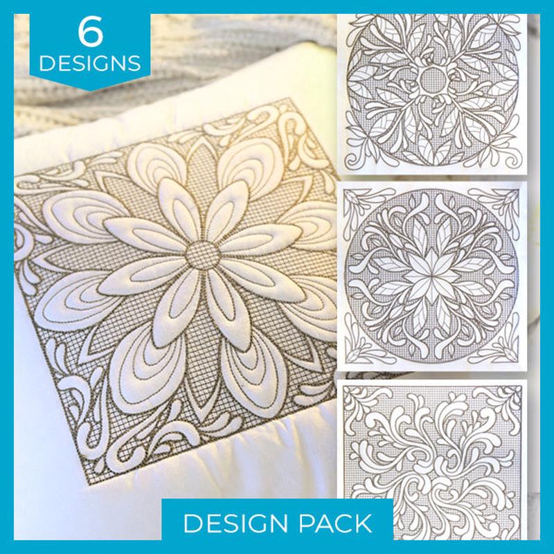 A Baroque Beauty (Trapunto) Design Pack