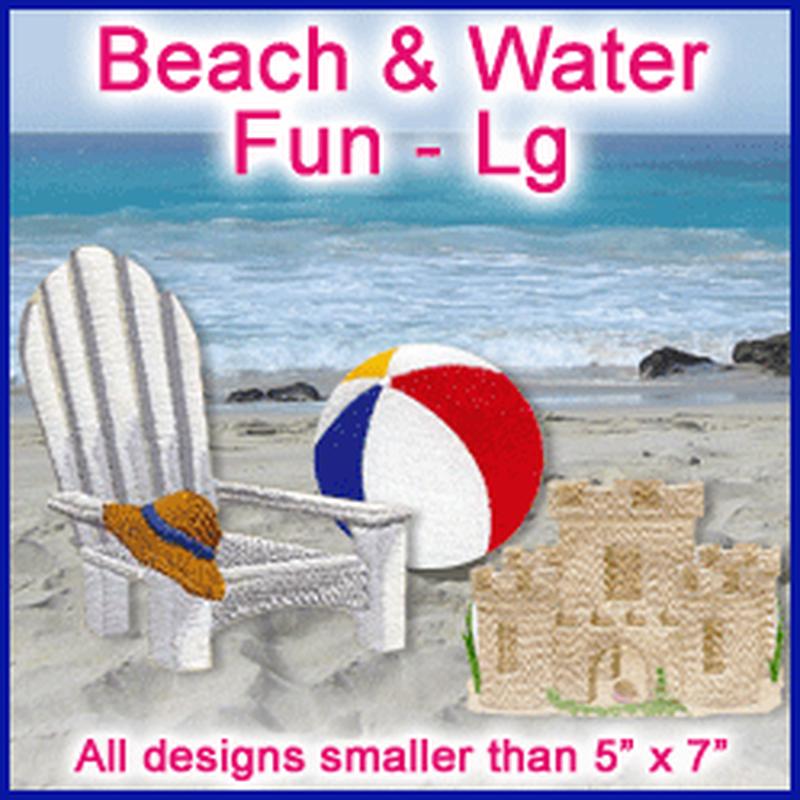 A Beach & Water Fun Design Pack