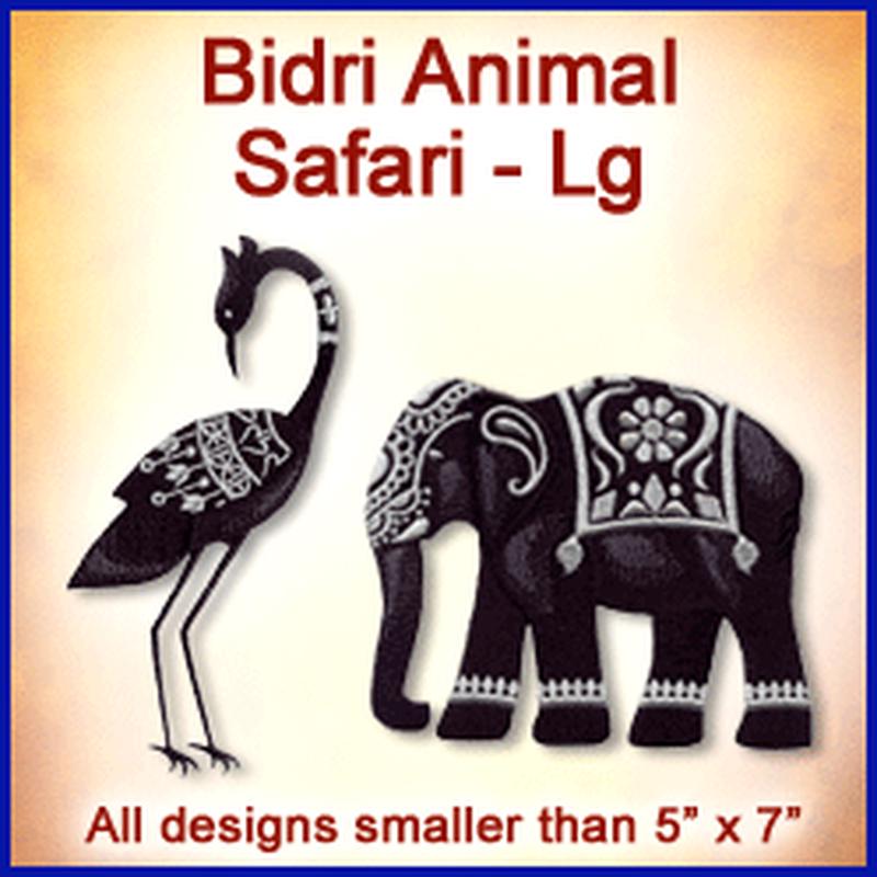 A Bidri Animal Safari Design Pack