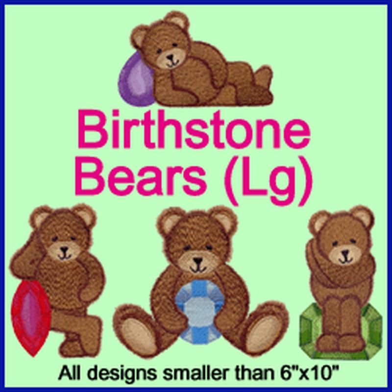 A Birthstone Bear Design Pack