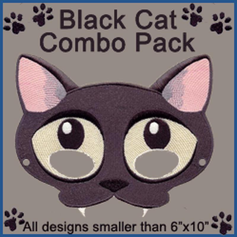 A Black Cat Combo Design Pack