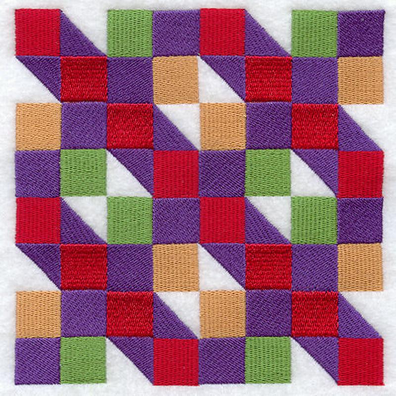 Arkansas Crossroads Quilt Block - 4 Block - Lg