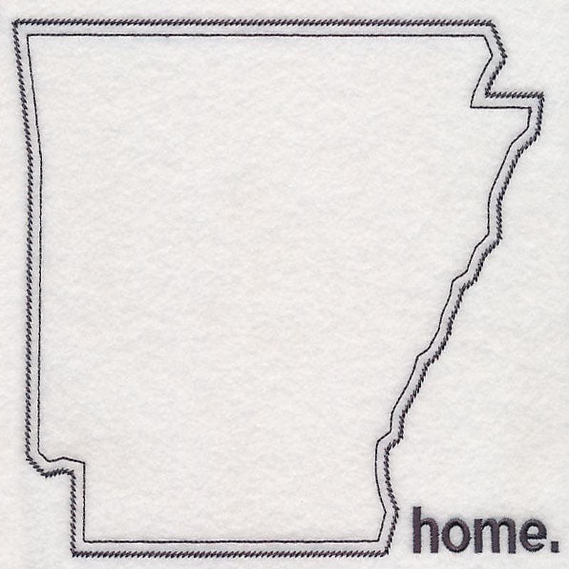 Arkansas Outline (Vintage)