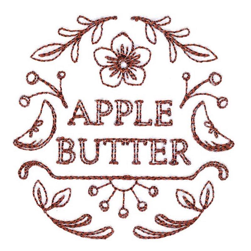 Apple Butter Jar Topper