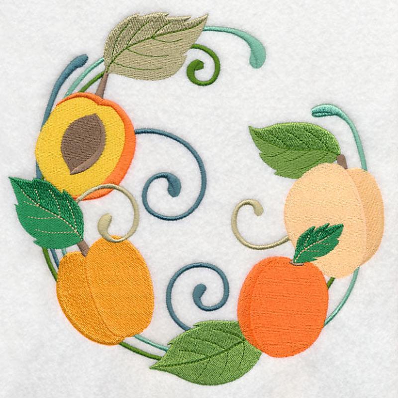 Apricot Wreath