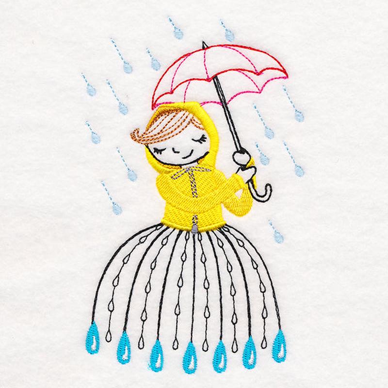 April Friend with Spring Showers