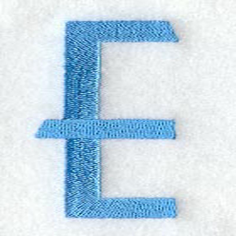 Architect Letter E (3 Inch)