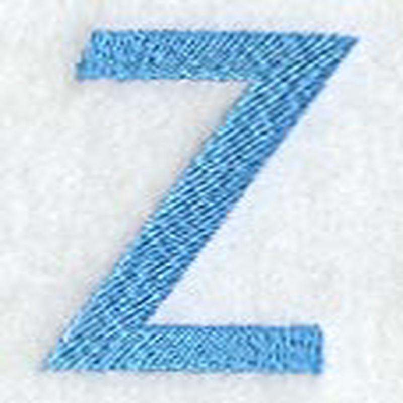 Architect Lower Case Letter z (3 Inch)