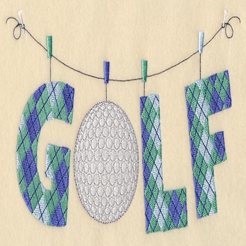 Argyle Golf Clothesline