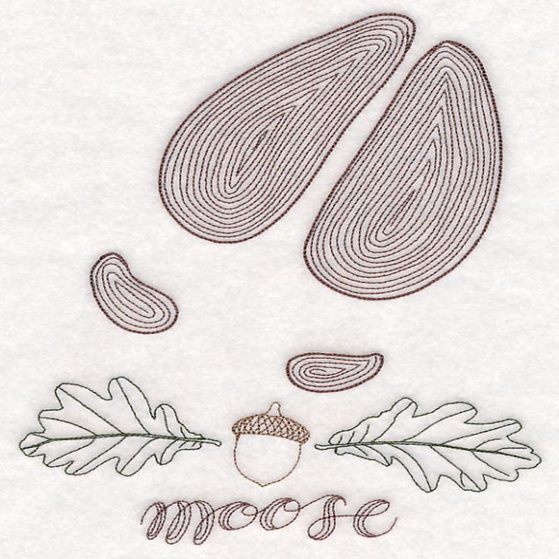 Animal Tracks - Moose (Vintage)