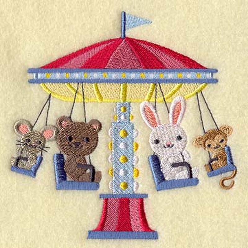 Animals at the Fair - Swings