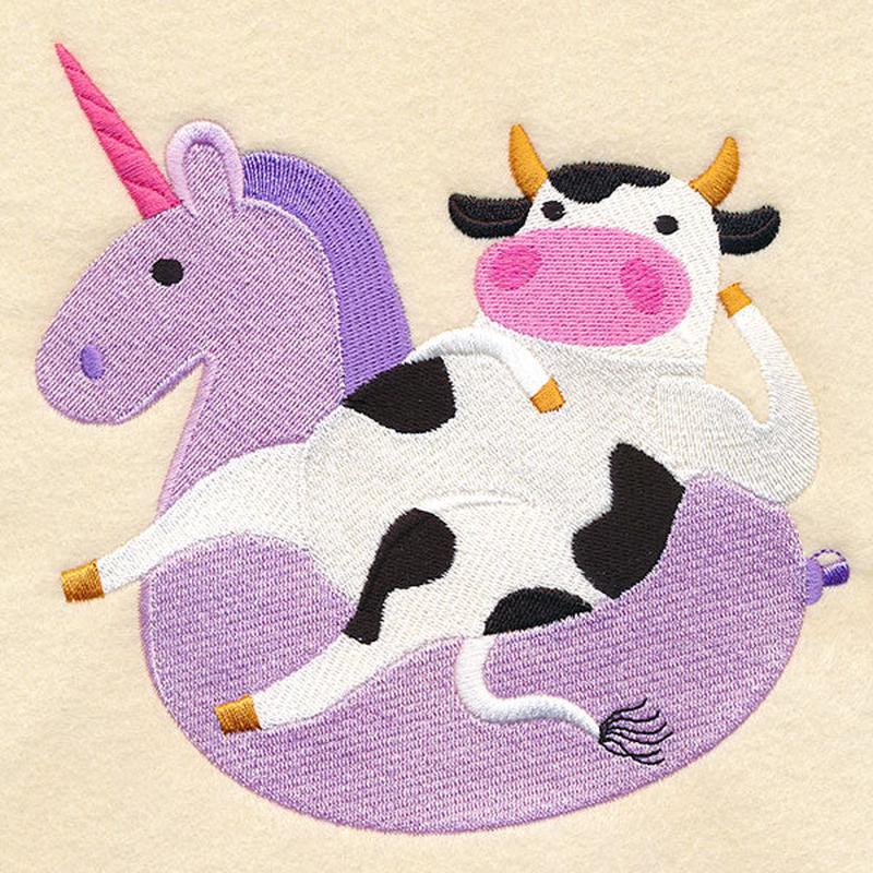 Animals on Floaties - Cow