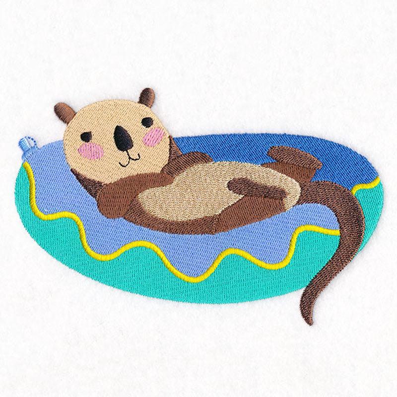 Animals on Floaties - Otter
