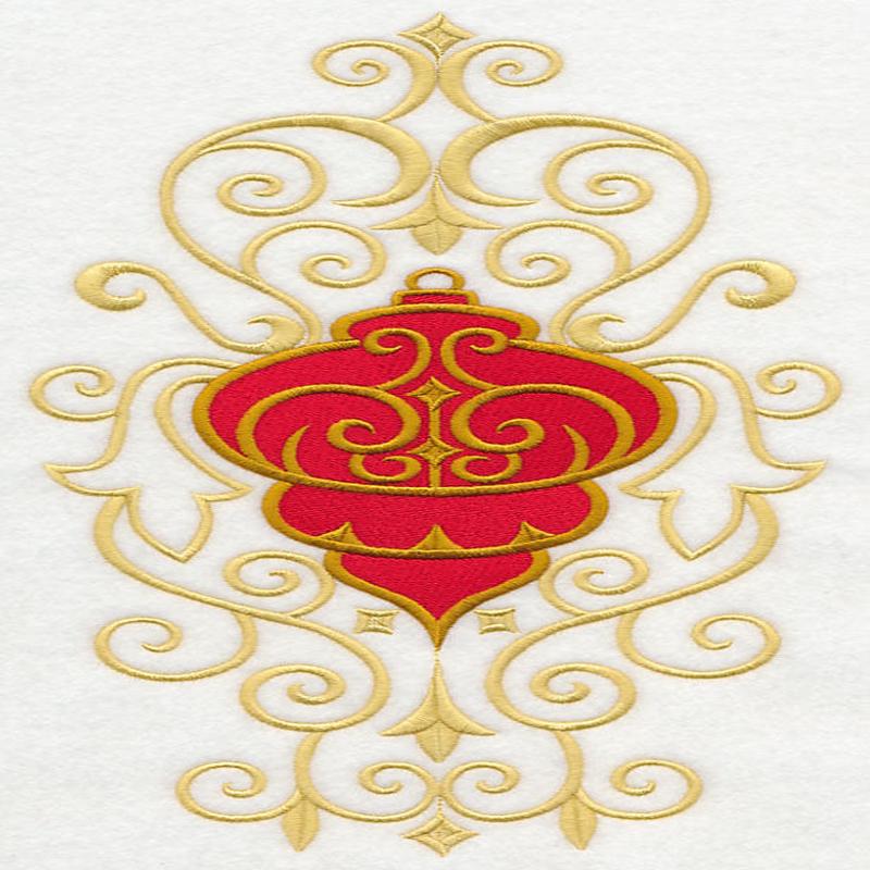 Antique Ornament in Filigree Spray