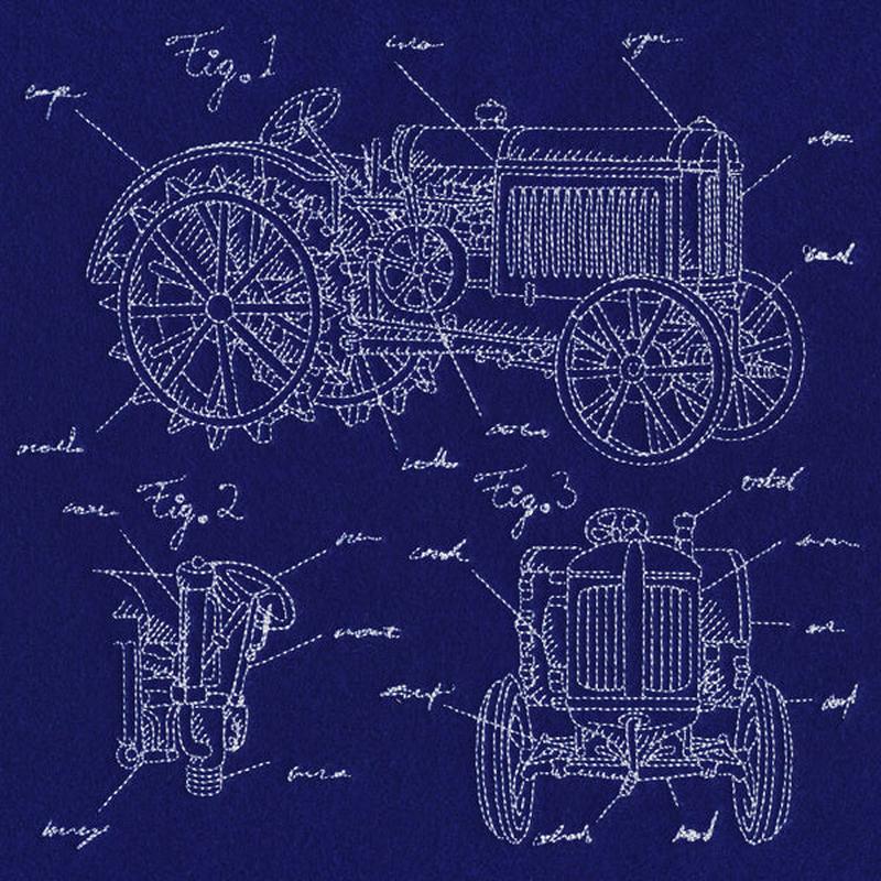 Antique Tractor Schematic