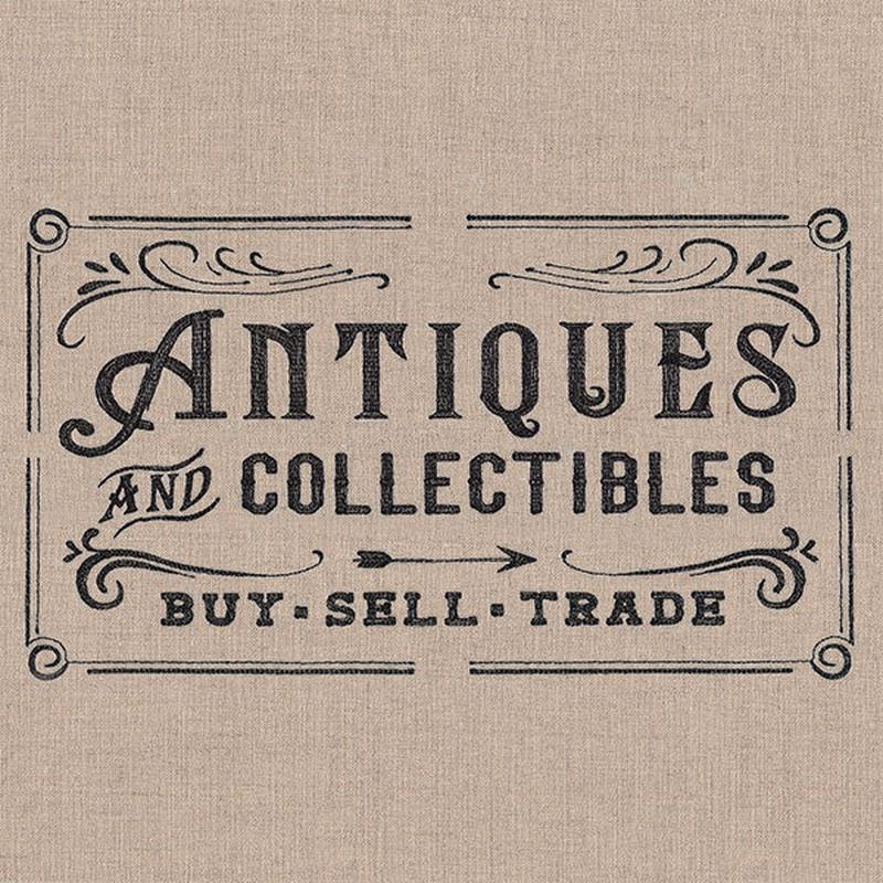 Antiques and Collectables Sign