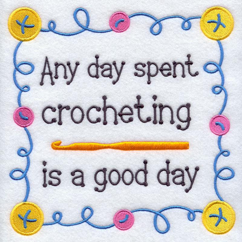 Any Day Spent Crocheting