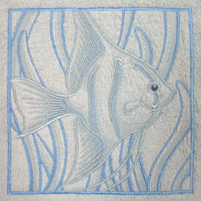 Angel Fish (Embossed)
