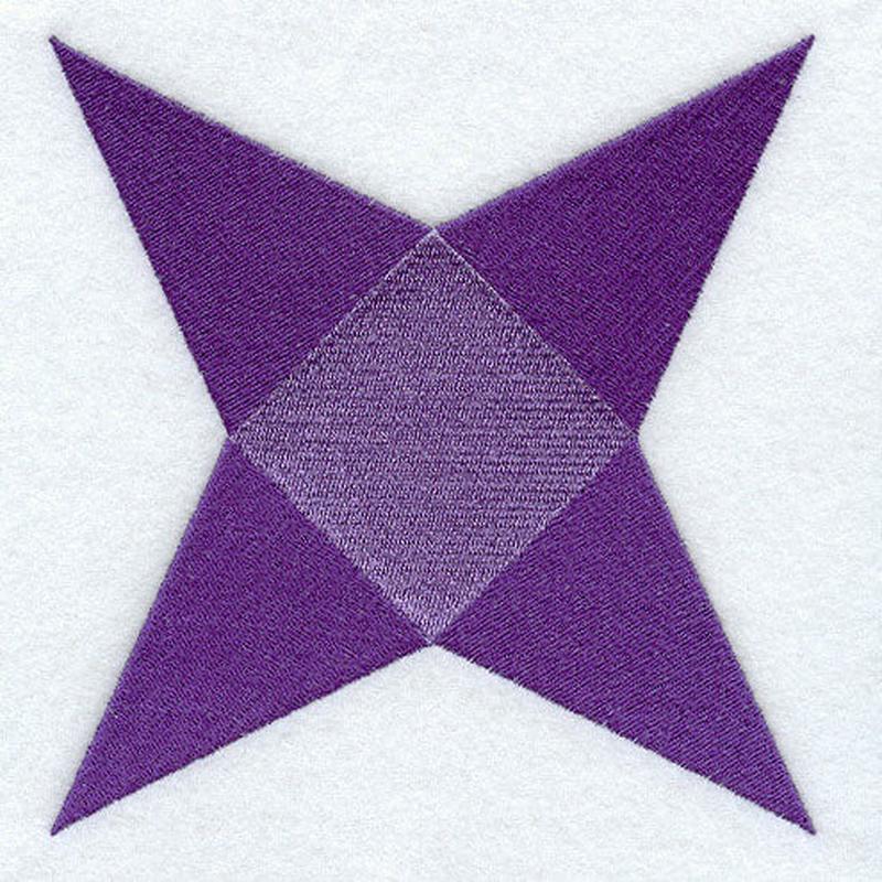 Amethyst Quilt Block - Lg