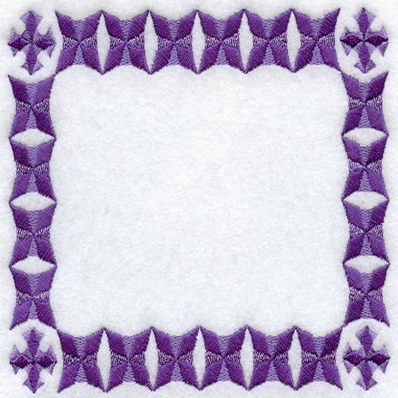 Amethyst Quilt Label - Lg