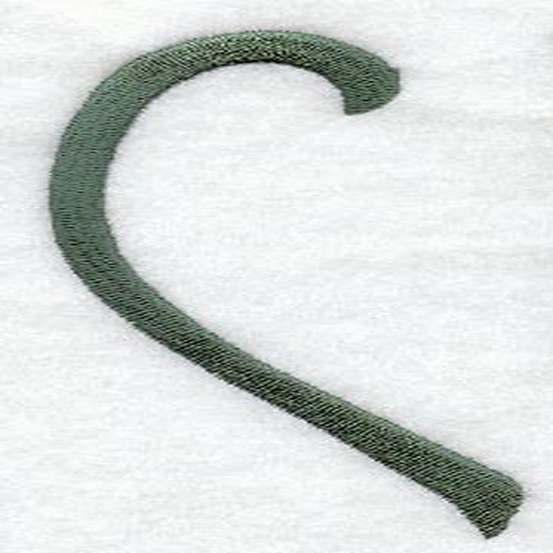 Agatha Letter C (3 Inch)