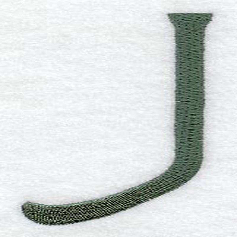 Agatha Letter J (3 Inch)