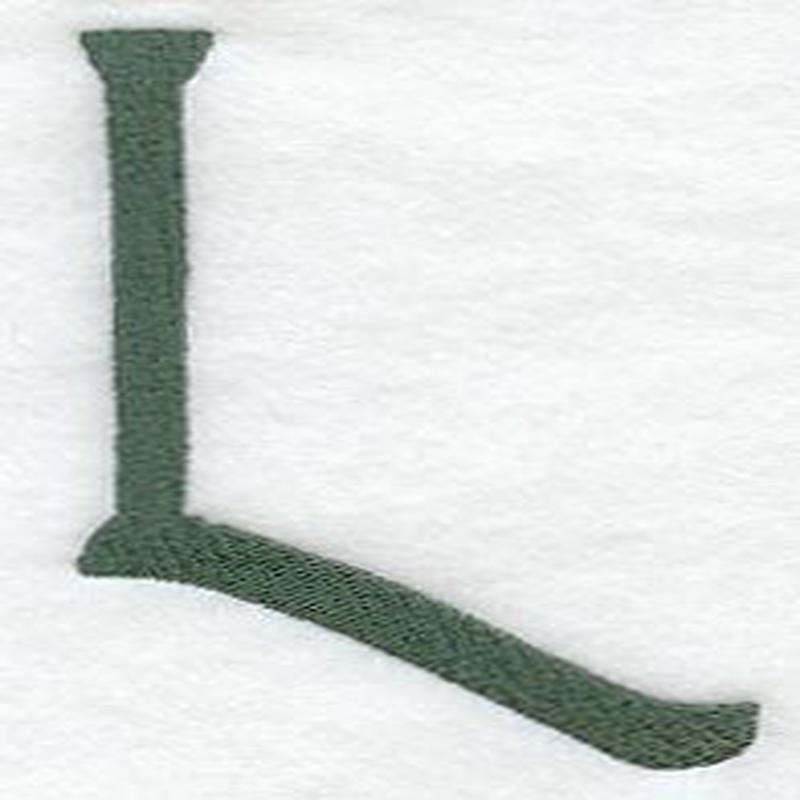 Agatha Letter L (3 Inch)